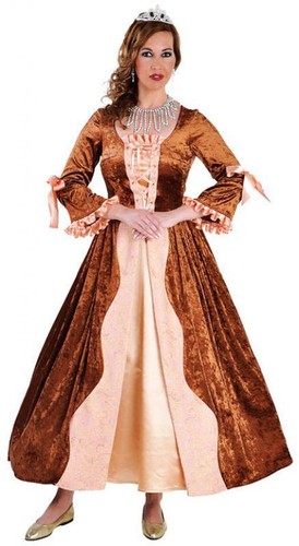 Abito rococò costume regina