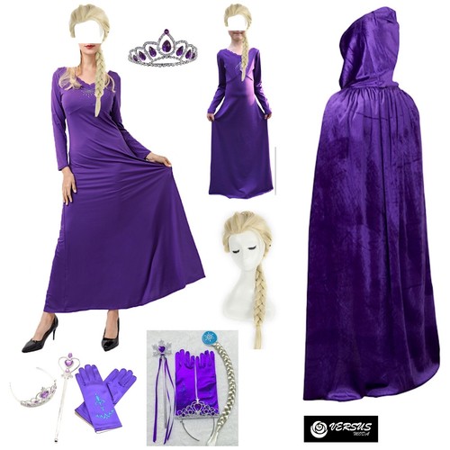 Frozen elsa vestito viola - frozen,