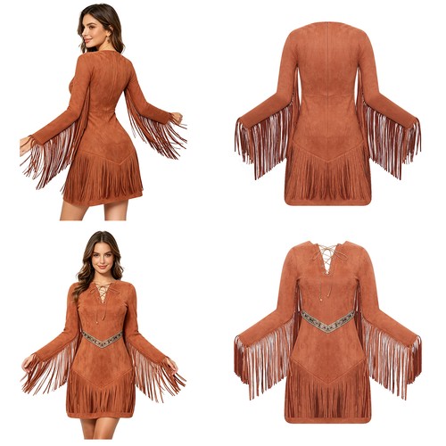 Costume donna nativa retrò
